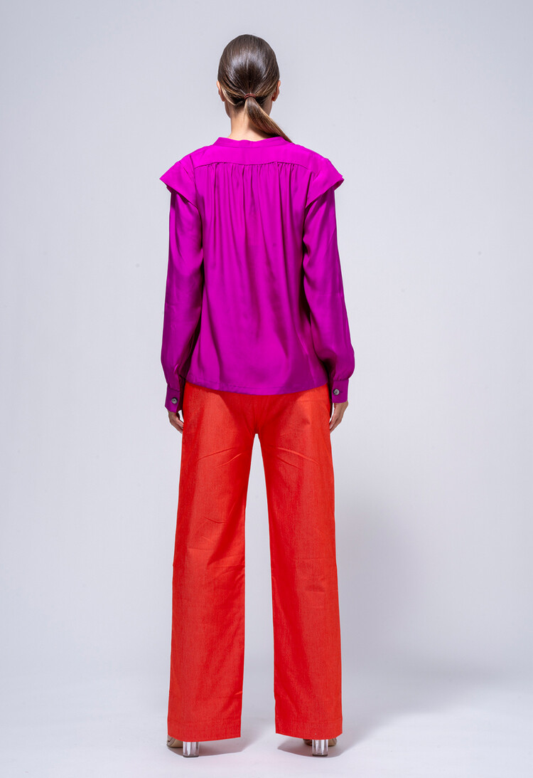 Dutchess Flores blouse - baton rouge