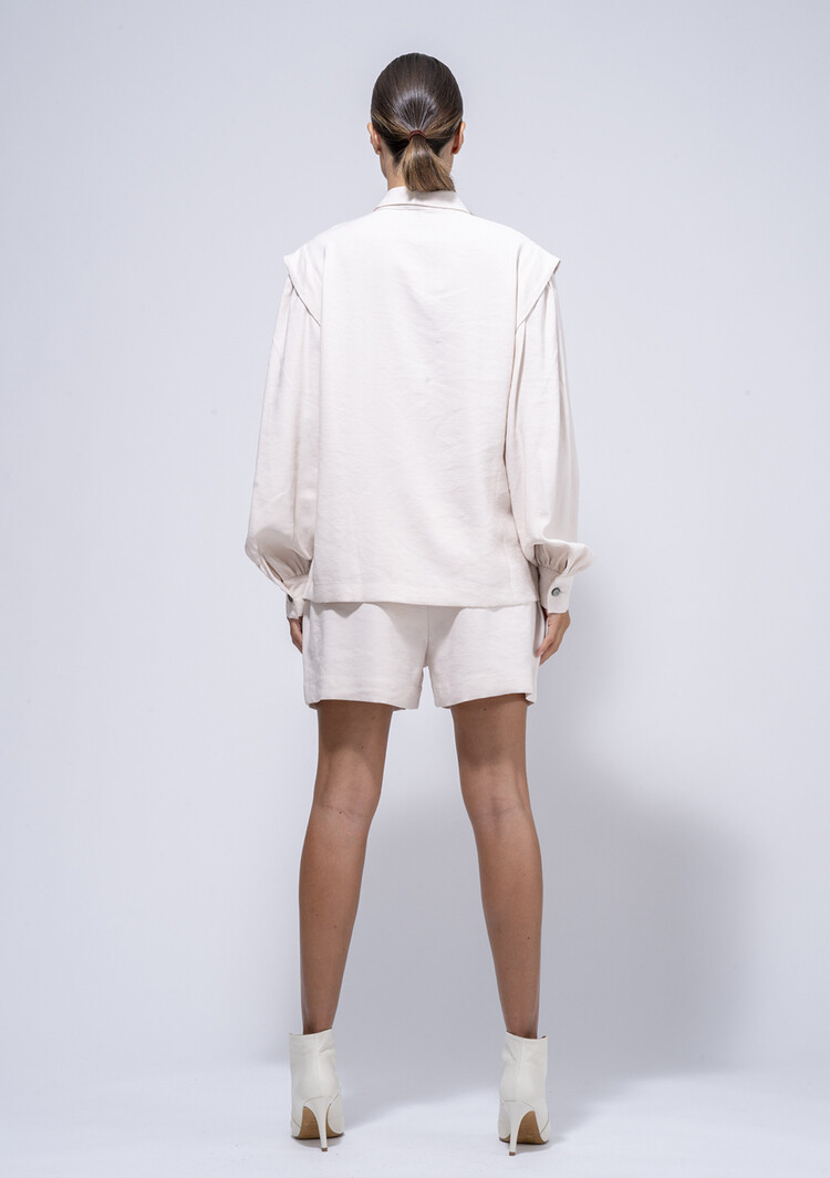 Dutchess Riviera blouse - latte