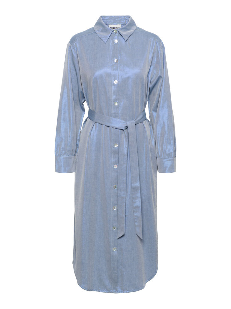 Dutchess Coogee jurk - blue lurex