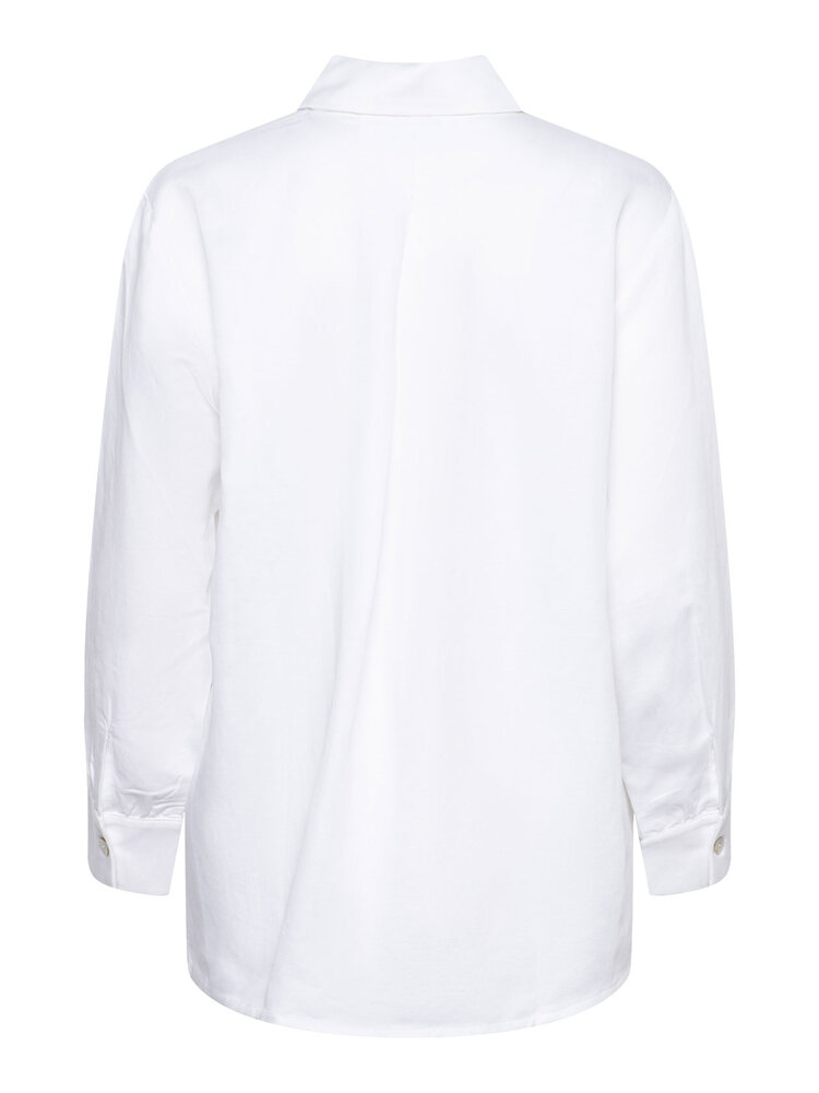 Dutchess Bally blouse - white linen