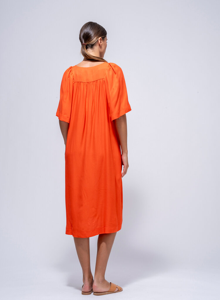 Dutchess French dress - wild orchid