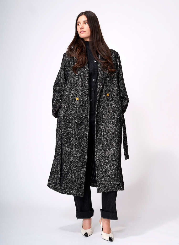 Dutchess Classic coat  - tweed