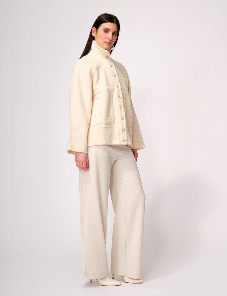 Dutchess Poppy jacket - wol wit