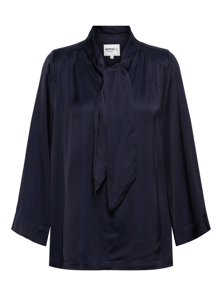 Dutchess Bow top - navy