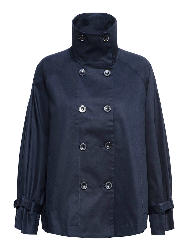 Dutchess Short Trench - navy
