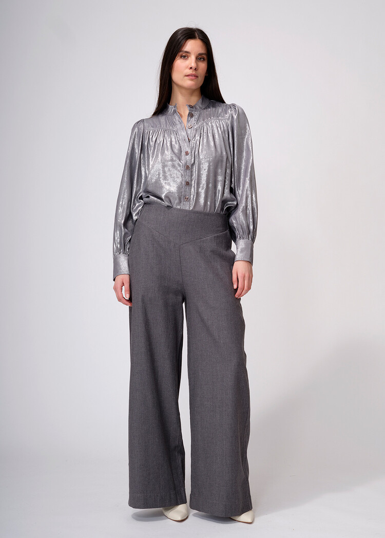 Dutchess Roady blouse - zilver