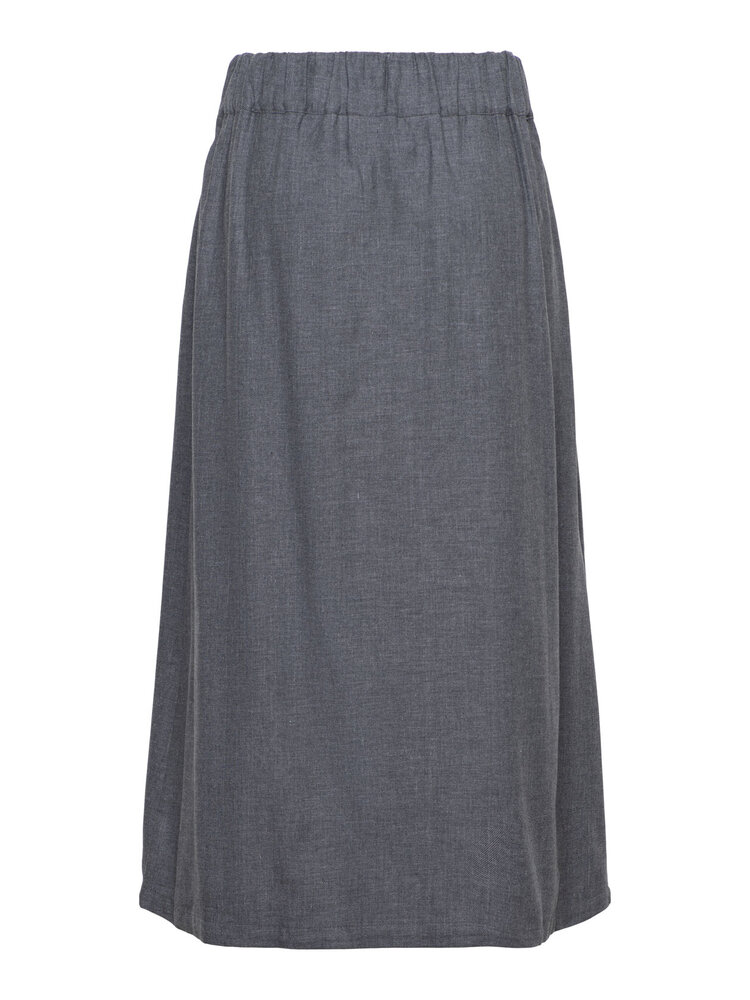 Dutchess Bardot skirt  - rustic grey