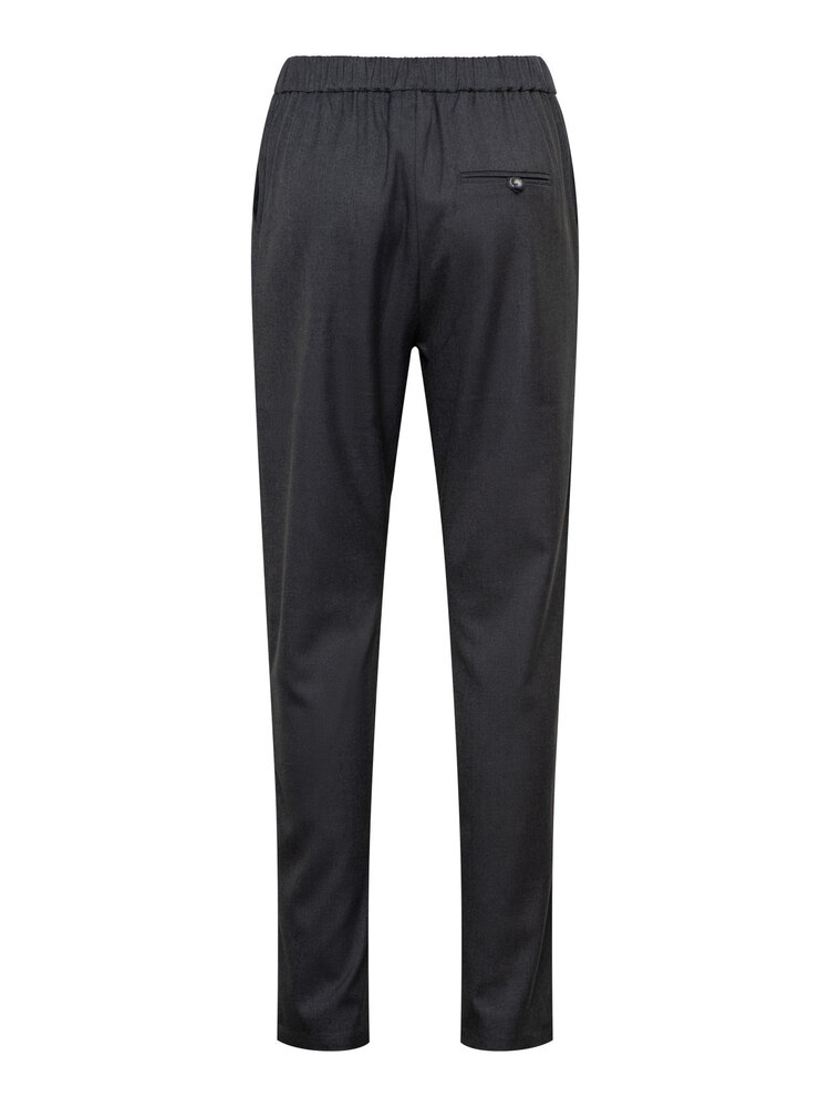 Dutchess Carrot broek  - donkergrijze melange