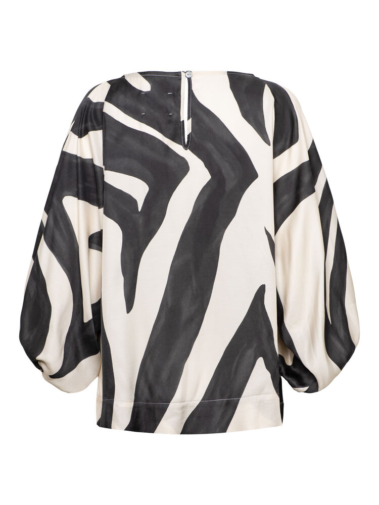 Dutchess Cape top - zebra