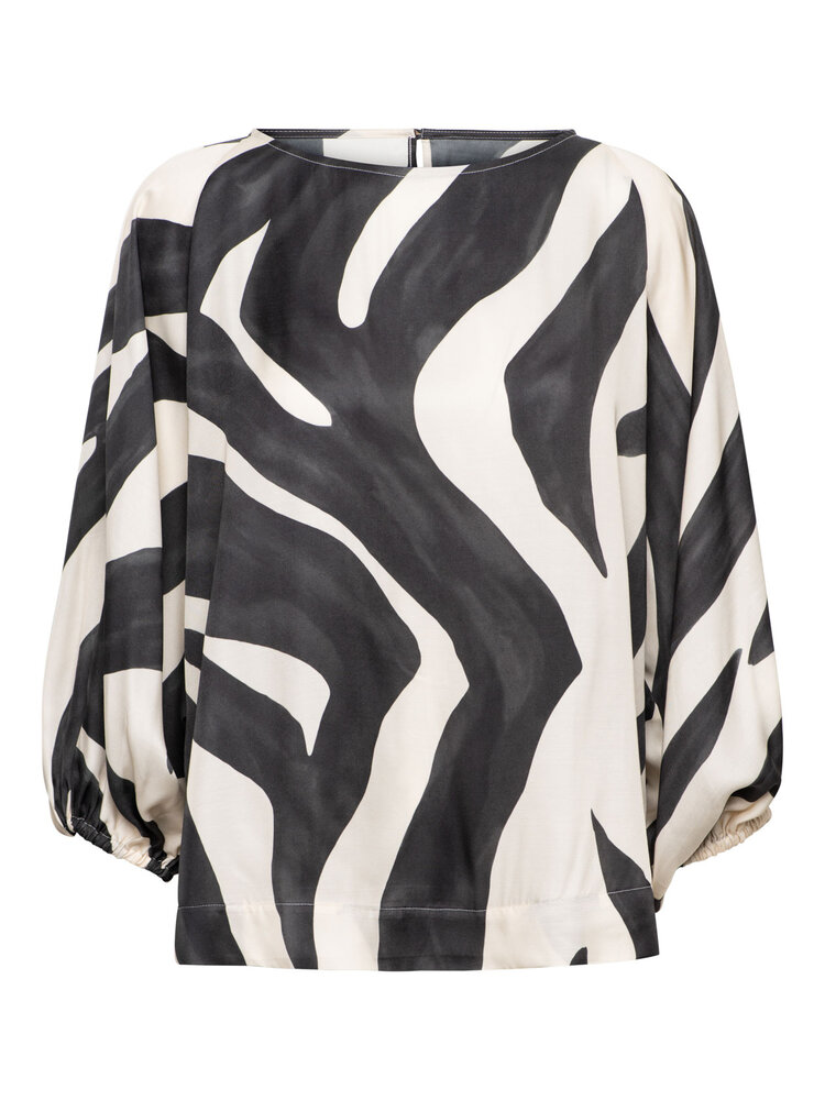 Dutchess Cape top - zebra