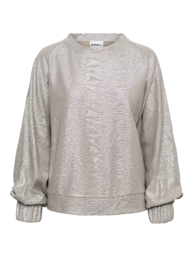 Dutchess Dunkin sweater  - zilver
