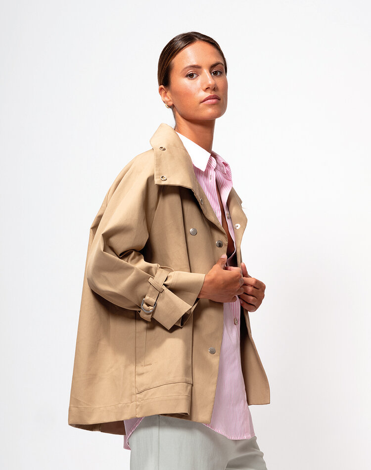 Dutchess Le trench  - khaki/stripe