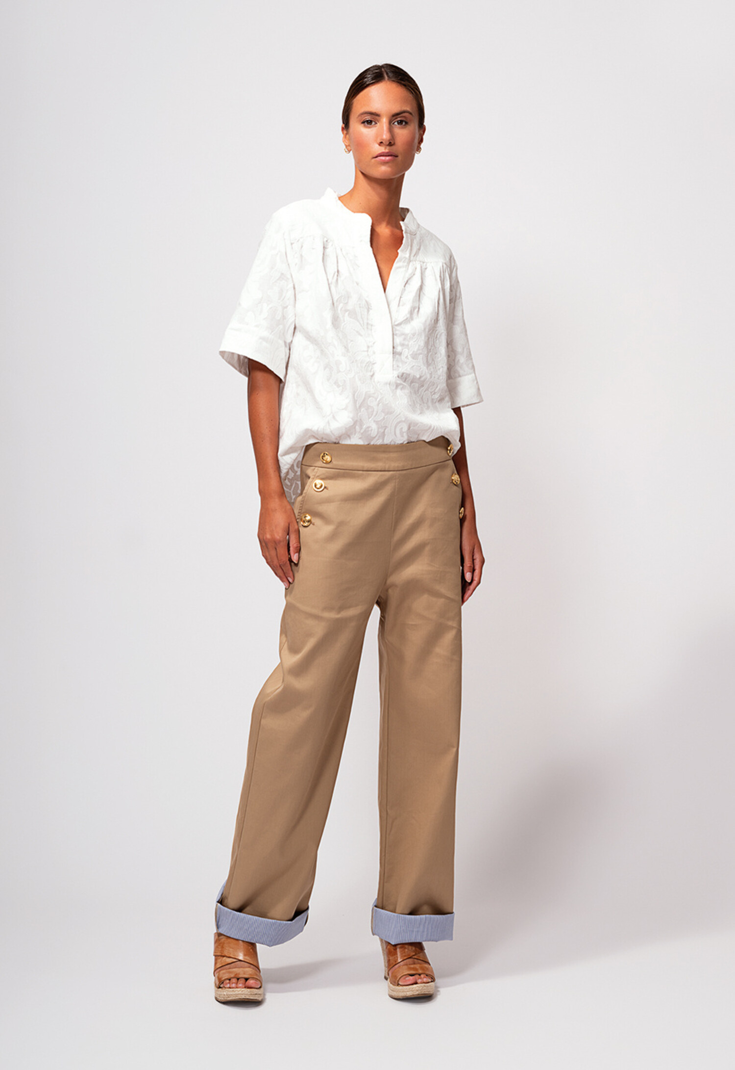 Toulouse top - embroidery - Dutchess - Shop Toulouse top - embroidery - Dutchess - Shop