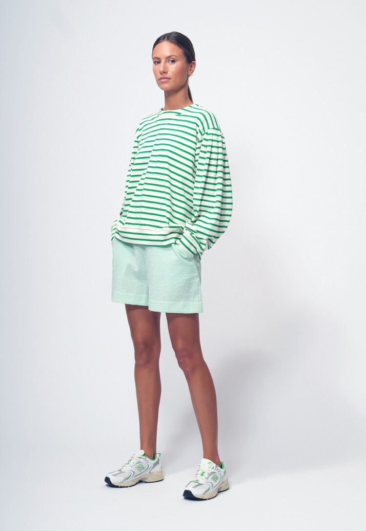 Dutchess Germaine  - green stripe