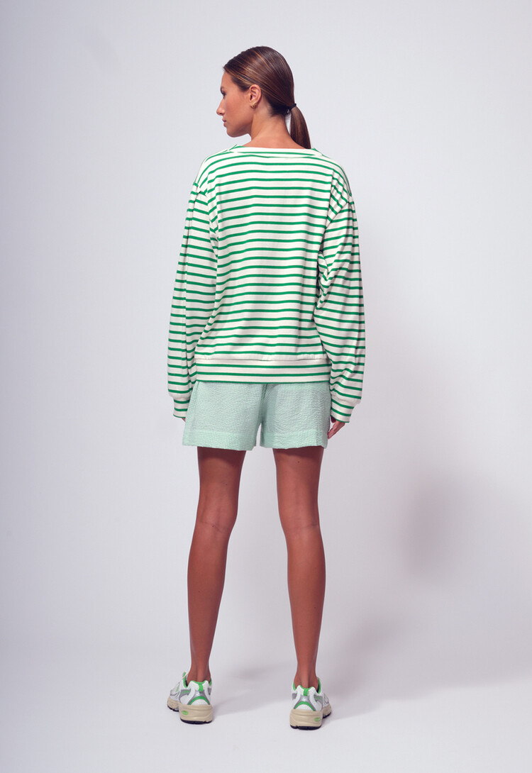 Dutchess Germaine  - green stripe