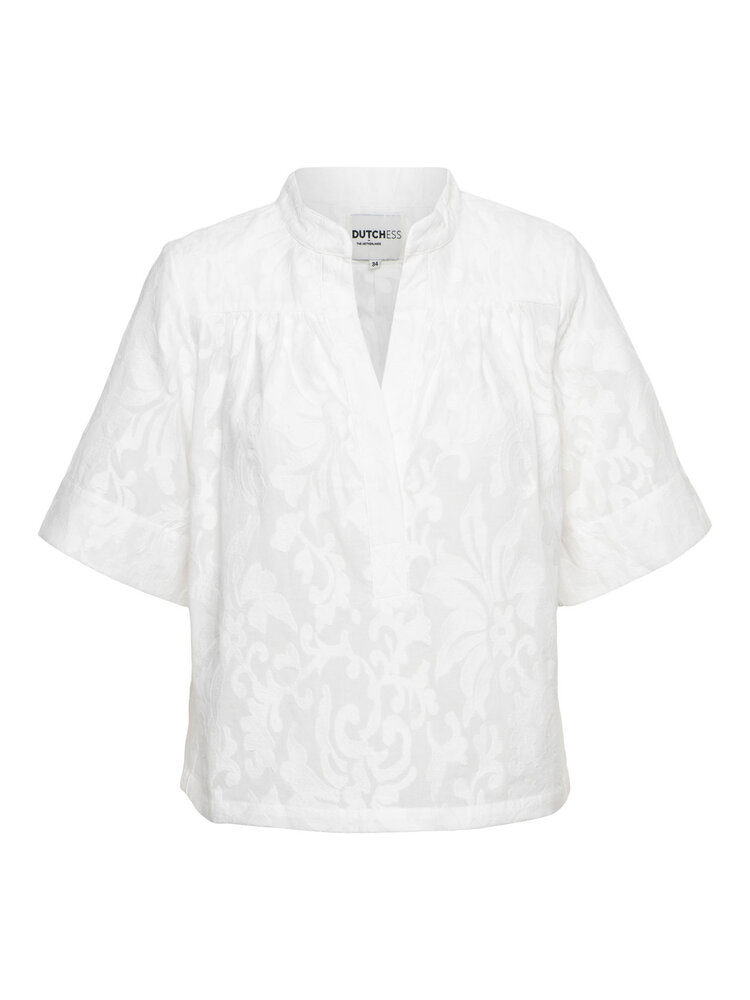 Dutchess Toulouse top - embroidery