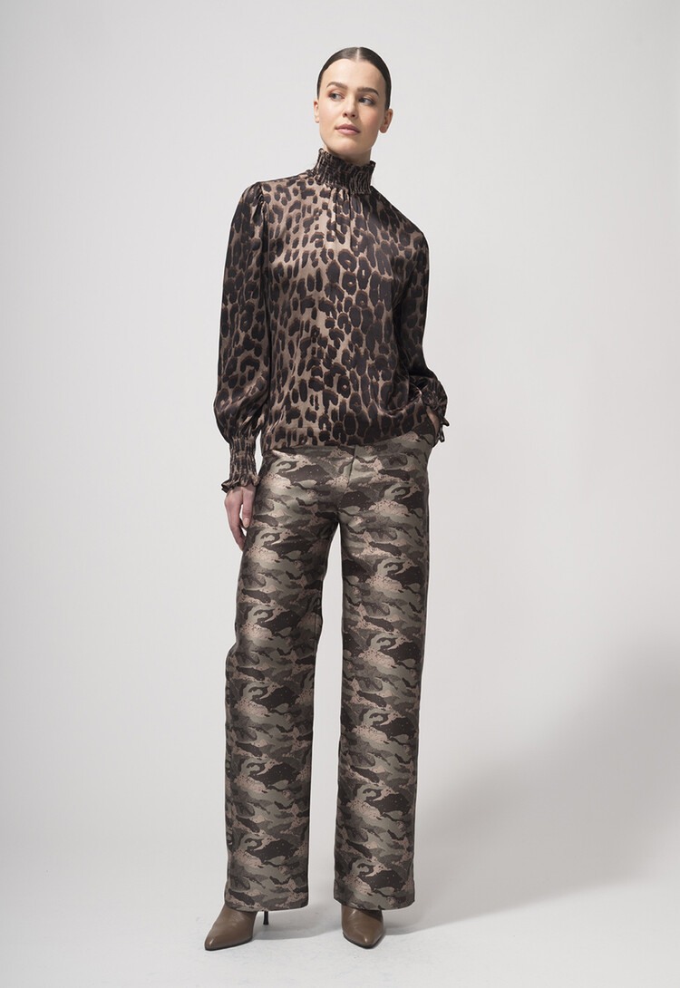 Dutchess Stuart blouse - animal
