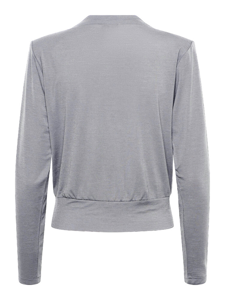 Dutchess Eileen top  - grijs melange