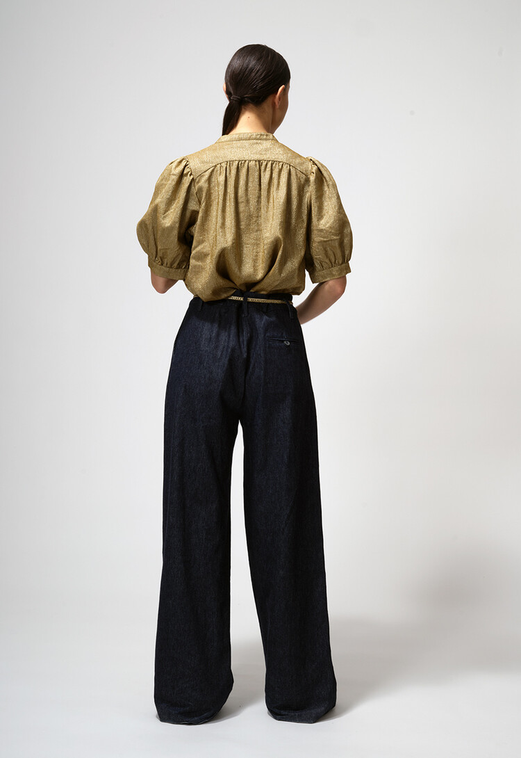 Dutchess Maxime blouse - lurex