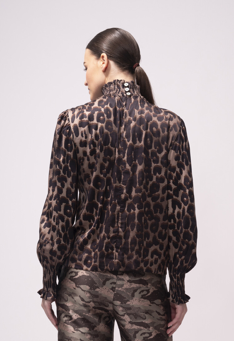 Dutchess Stuart blouse - animal