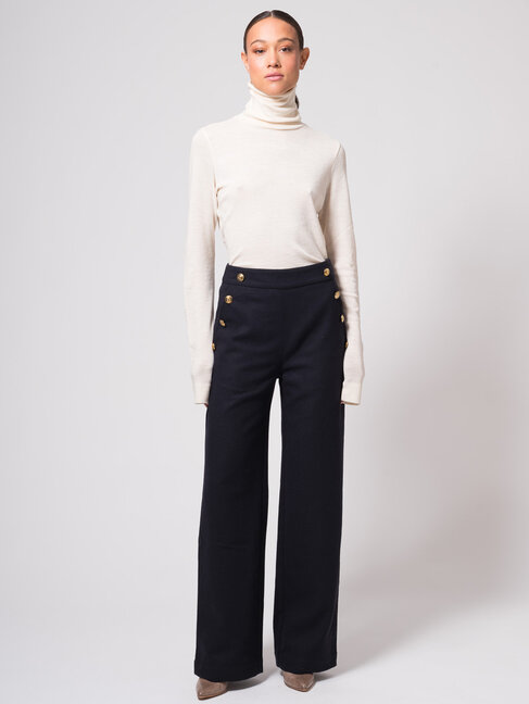 Dutchess Bateaux pants - navy wool