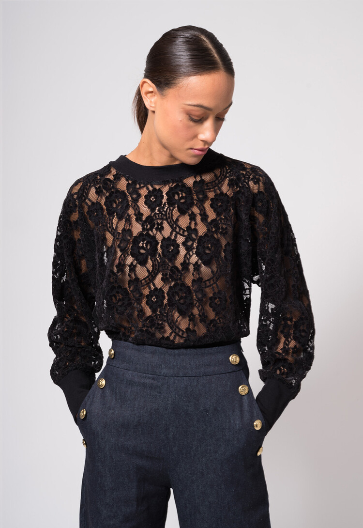 Dutchess Campbell sweater - black