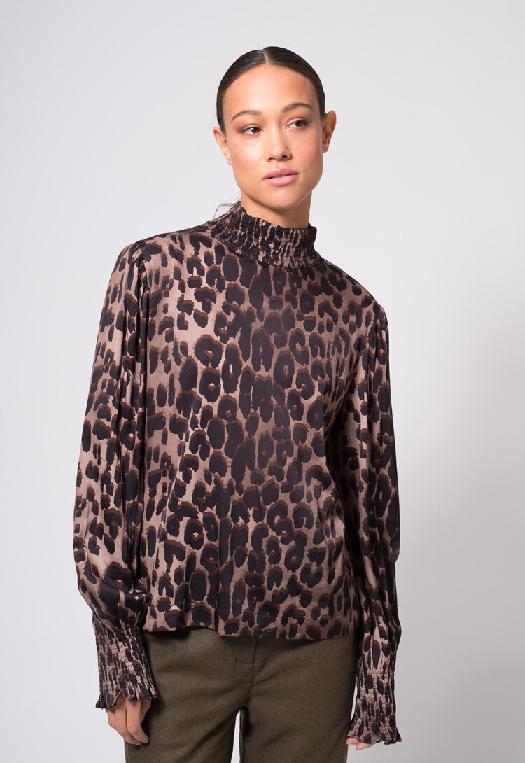 Dutchess Stuart blouse - animal
