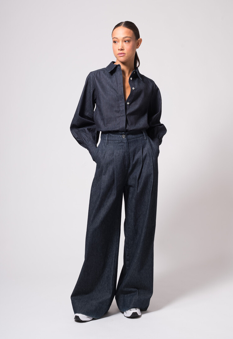 Dutchess Deer blouse - jeans