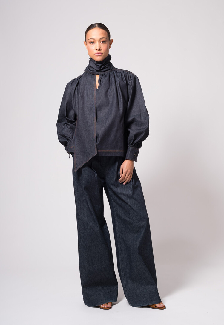 Dutchess Equestrian blouse - jeans