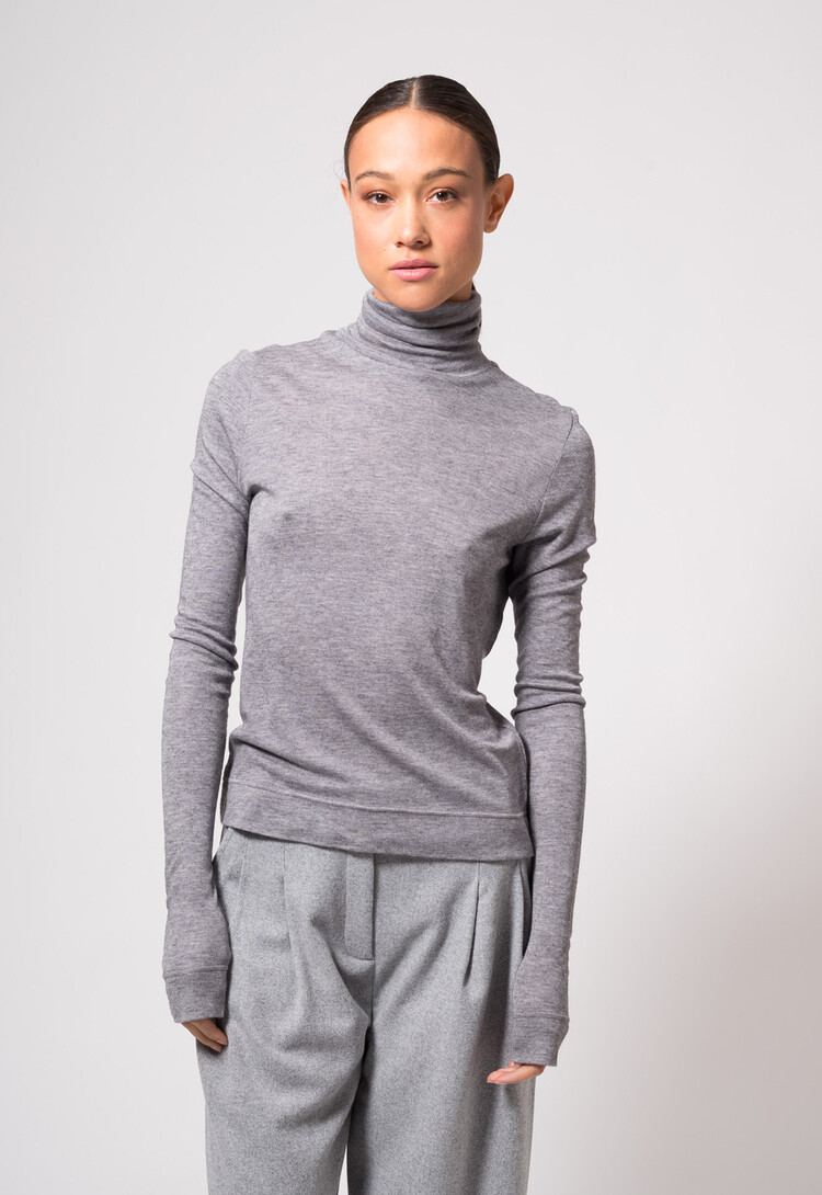 Dutchess Cozy turtle - lightgrey melange