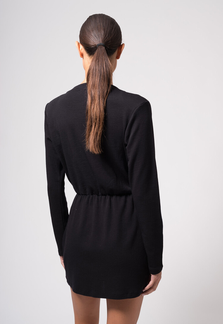 Dutchess Eileen jurk - zwart