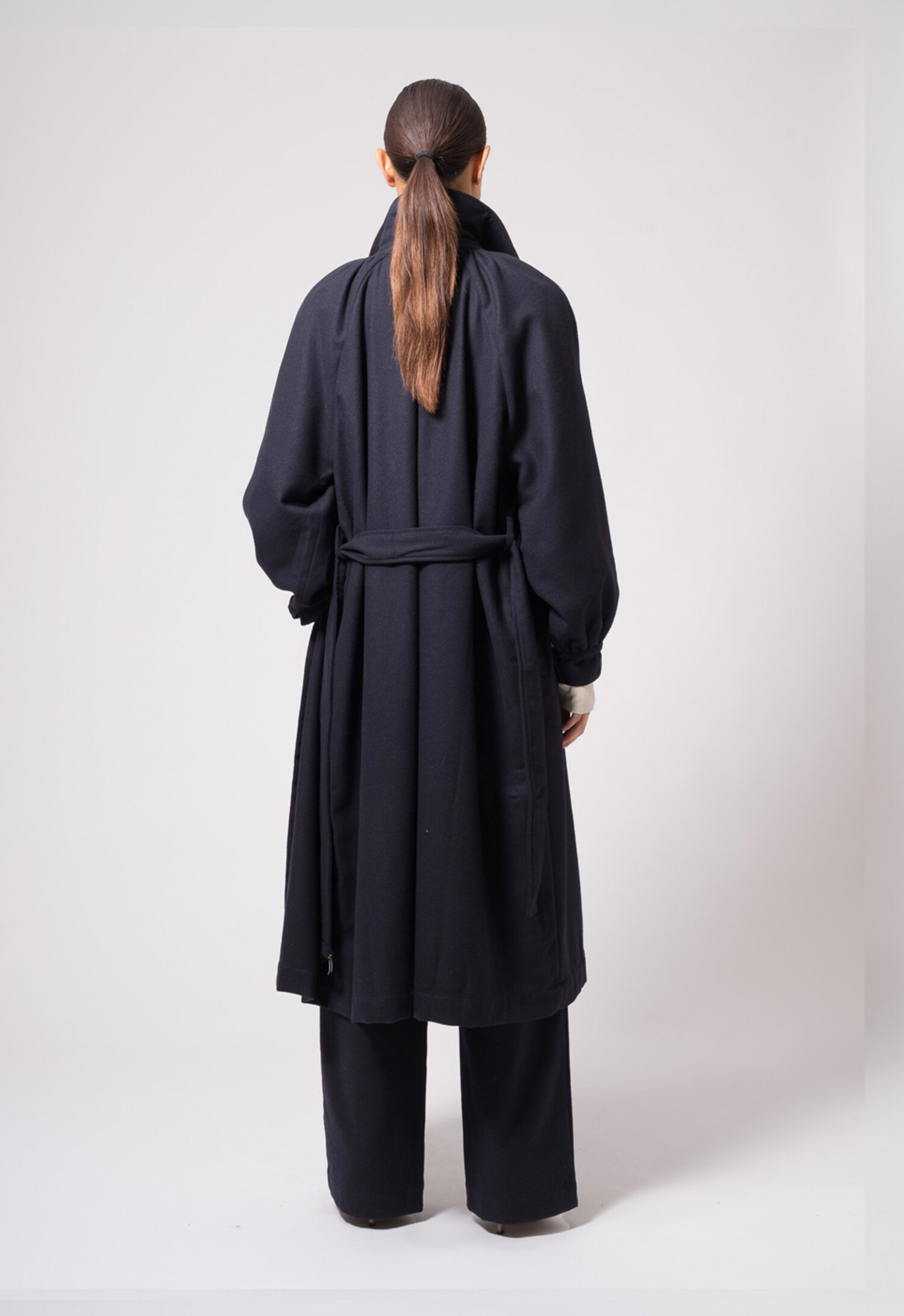 Forester jas - navy wol - dutch-ess.com