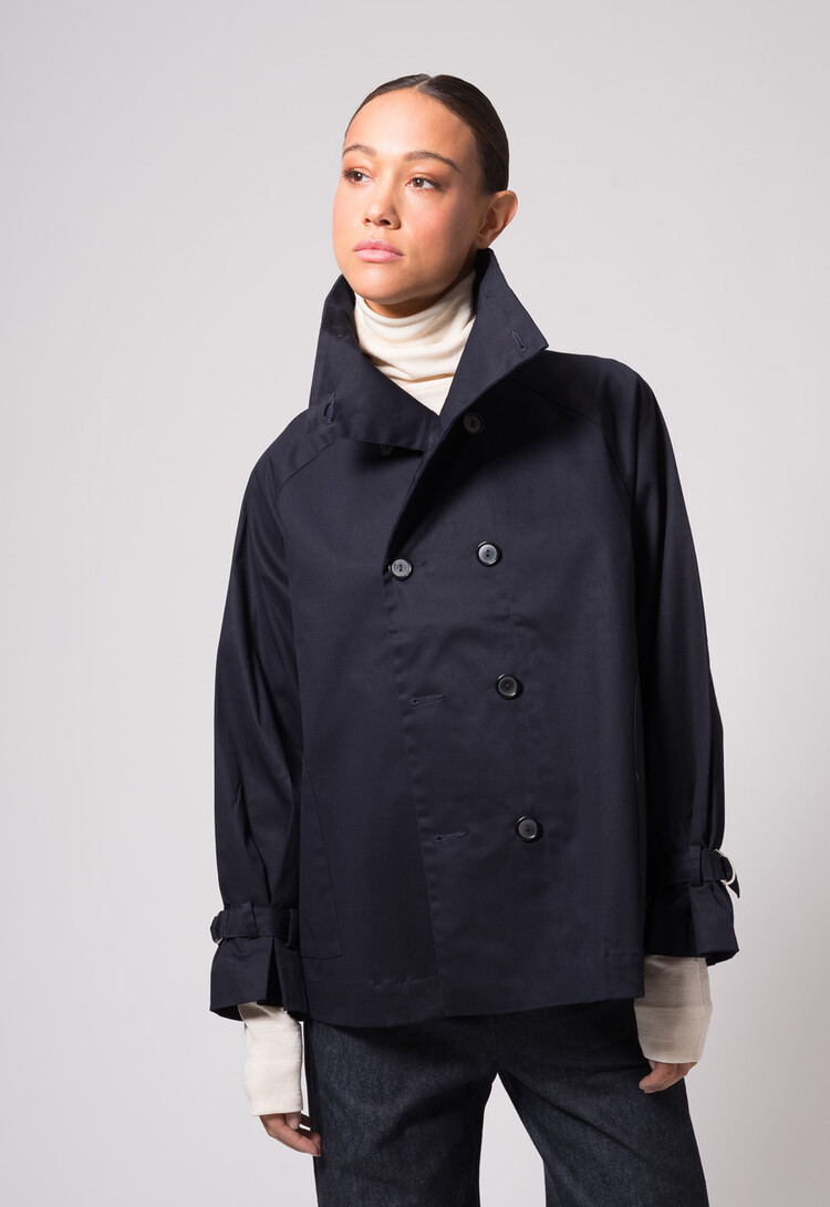 Dutchess Classic Trench - navy