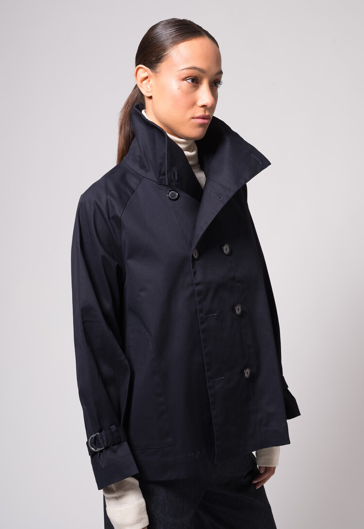 Dutchess Short Trench - navy