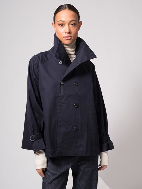 Dutchess Classic Trench - navy