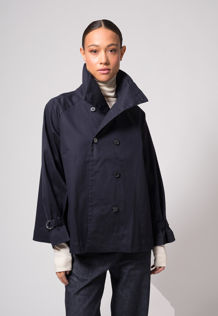 Dutchess Classic Trench - navy