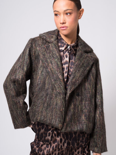 Dutchess Harper mohair coat