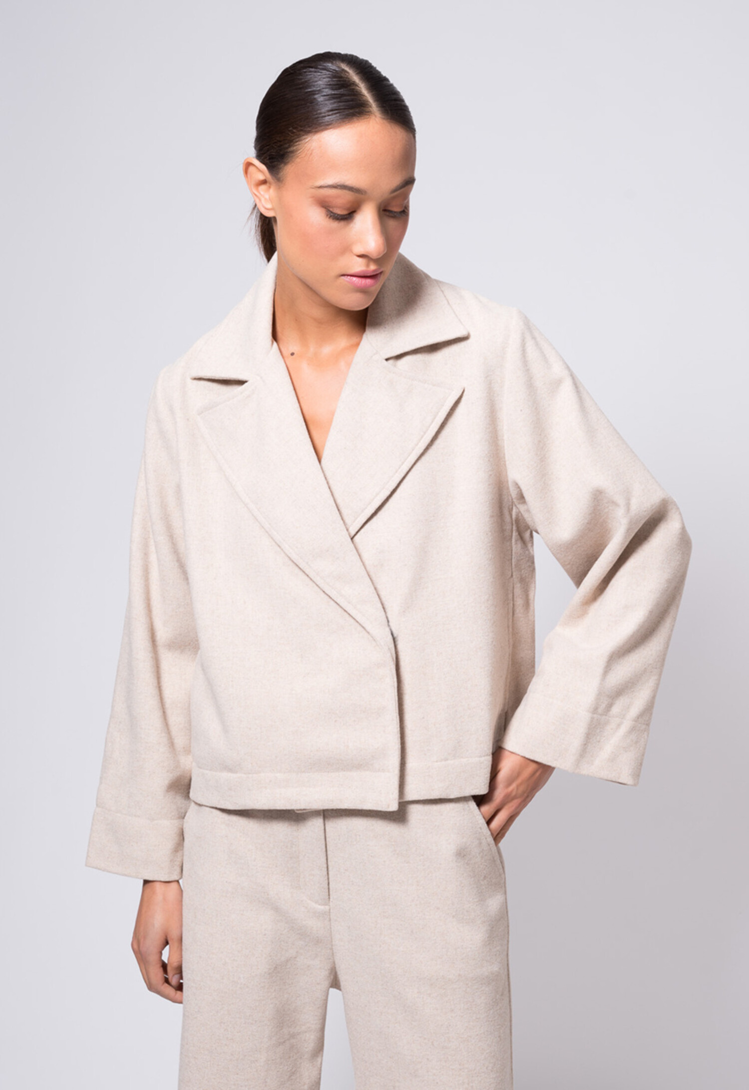 Harper blazer - beige - Dutchess - Shop