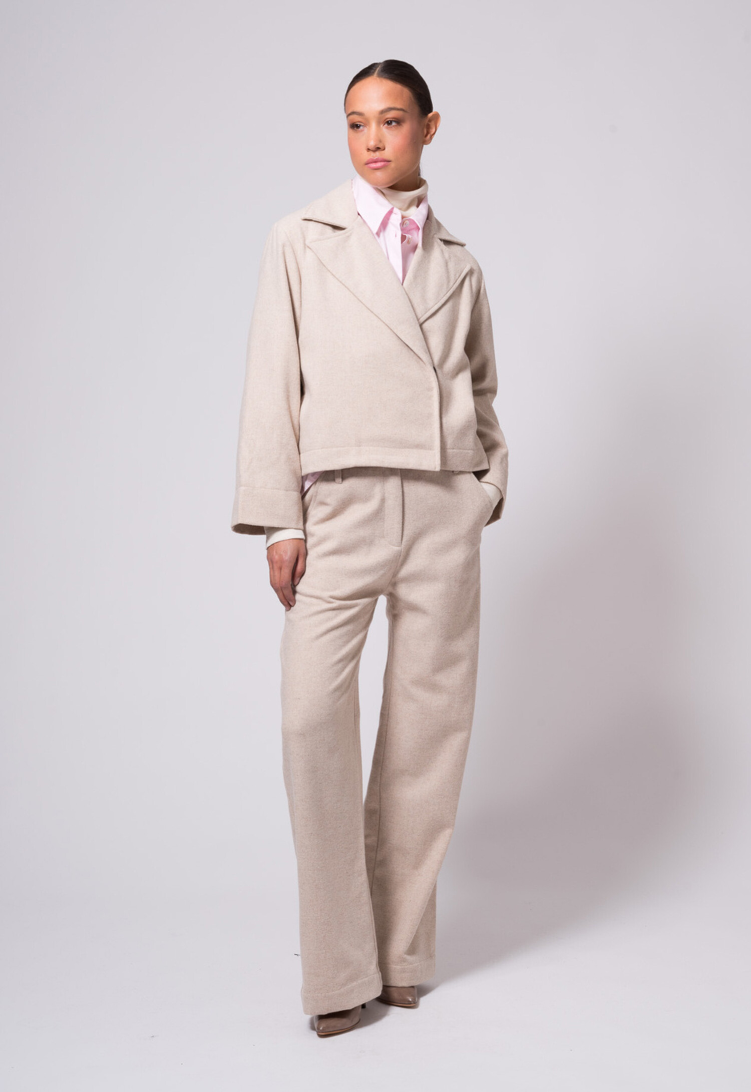 Harper blazer - beige - Dutchess - Shop