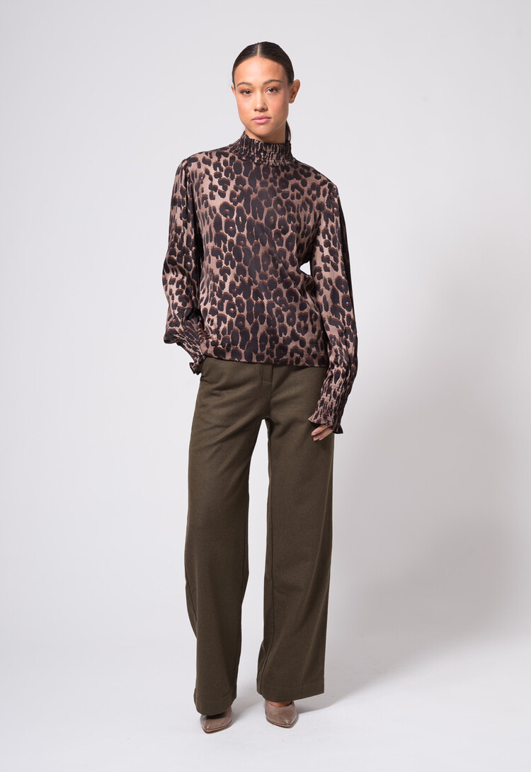 Dutchess Stuart blouse - animal