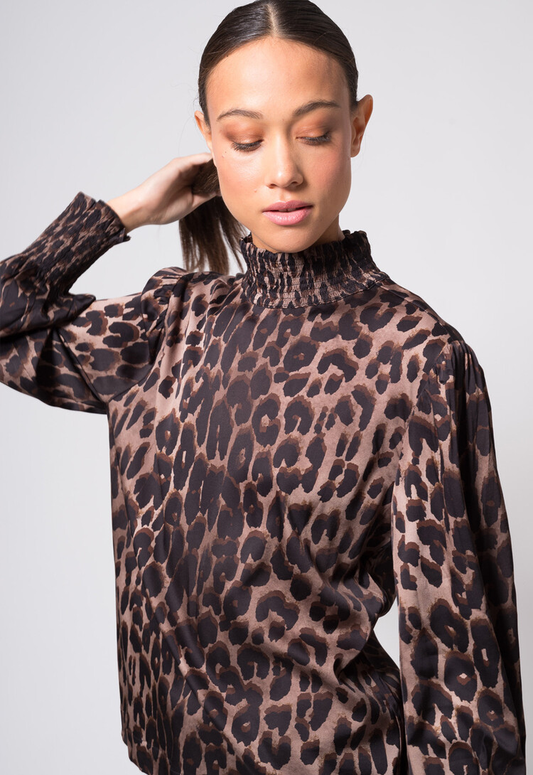 Dutchess Stuart blouse - animal