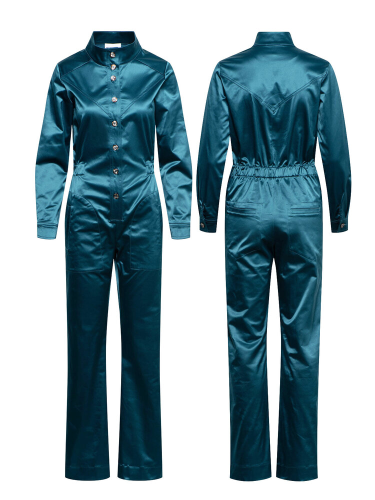 Dutchess Cocteau pantsuit - petrol