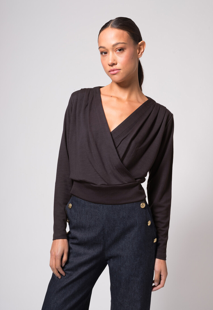 Dutchess Eileen top - zwart