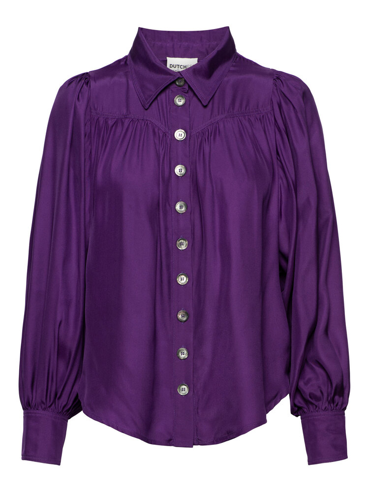 Dutchess Rodin blouse - purple