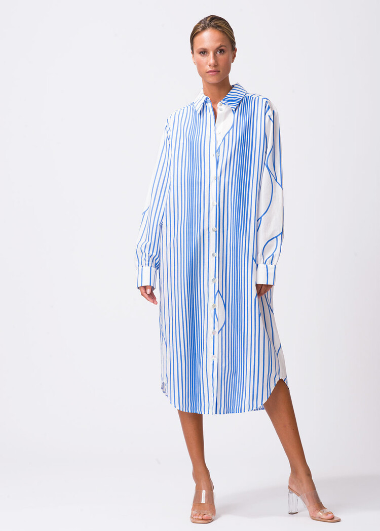 Dutchess Coogee jurk - lignes