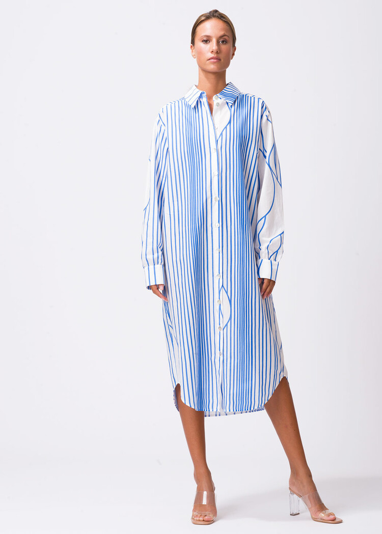 Dutchess Coogee jurk - lignes