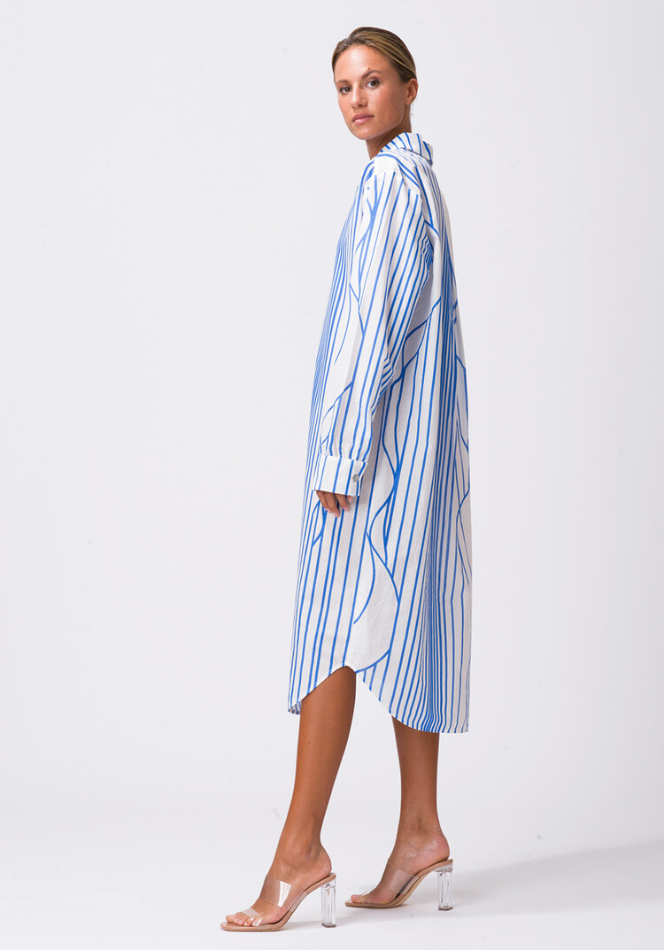 Dutchess Coogee jurk - lignes