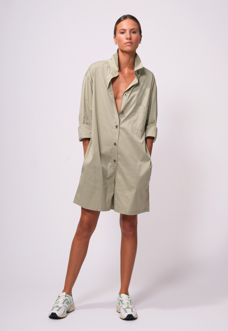 Dutchess Bay playsuit - sage