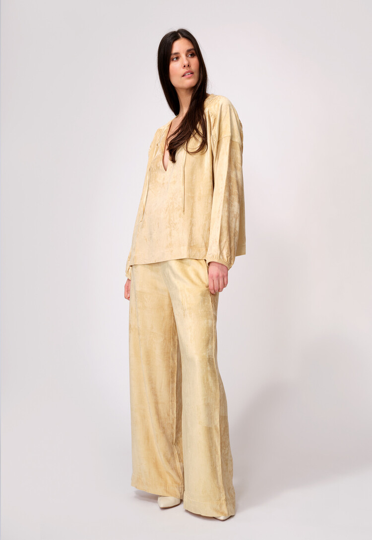 Dutchess Bardot broek - butter