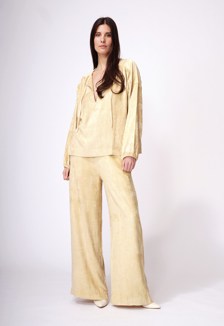 Dutchess Bardot broek - butter